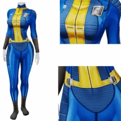 Women Nora Smith Costume Fallout 4 Vault 111 Jumpsuit Halloween Cosplay Outfit -Children Toys Sale resize m lfit h 800 w 800