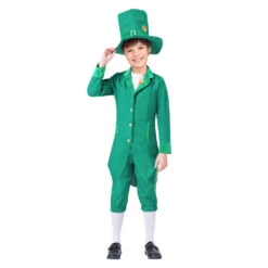 Saint Patricks Day Costume Boys Girls Leprechaun Outfit Paddys Day Hat And Dress Full Set 11 Saint Patricks Day Costume Boys Girls Leprechaun Outfit Paddys Day Hat And Dress Full Set -Children Toys Sale saint patrick s day outfit 1