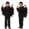 Kids Vampire Scary Halloween Costume Full Set For Boys Girls Cosplay