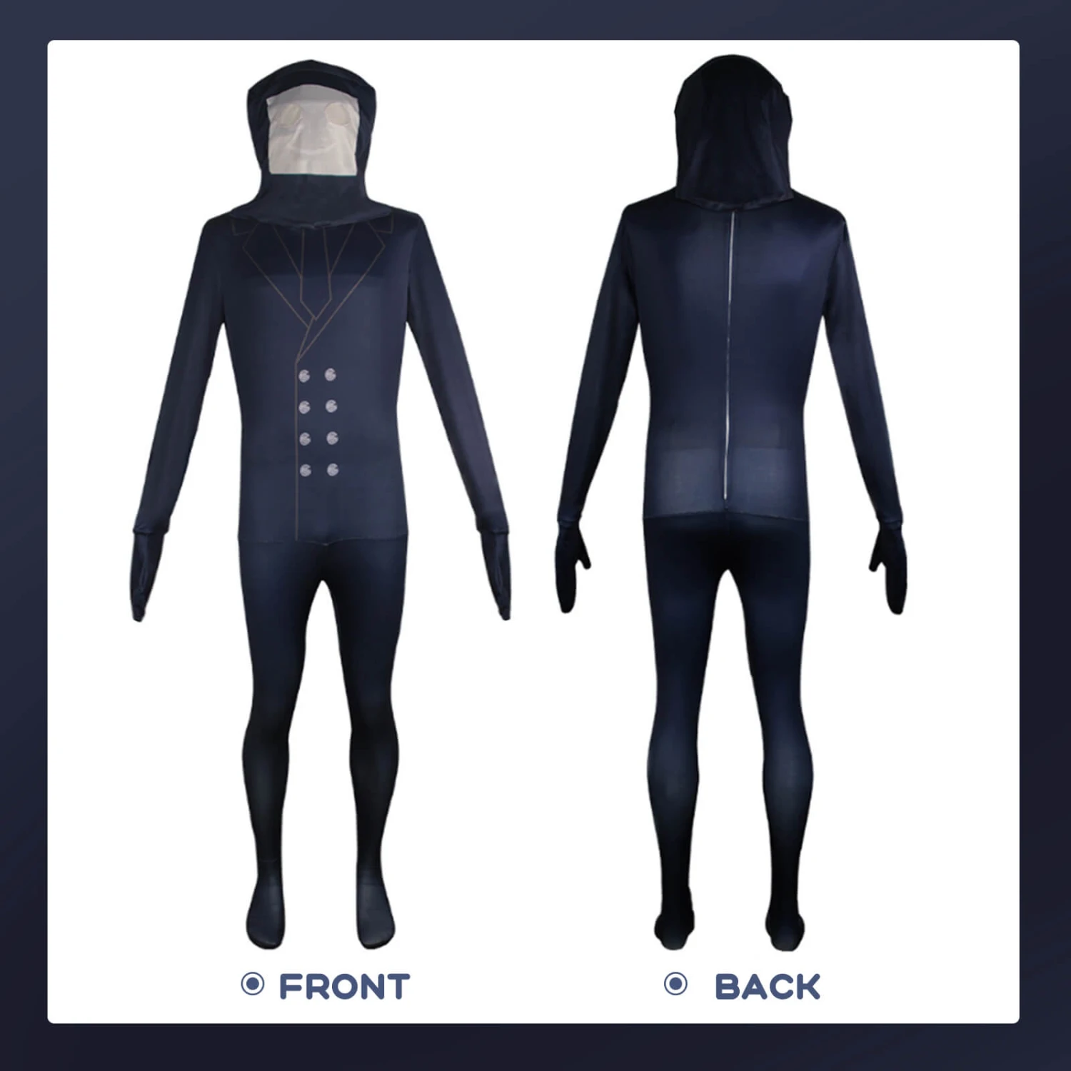 Skibidi Toilet Costume Titan TV Man Cosplay Outfit TV Man Jumpsuit Helmet 2pcs Set For Halloween Party 2 Skibidi Toilet Costume Titan TV Man Cosplay Outfit TV Man Jumpsuit Helmet 2pcs Set For Halloween Party - Image 2