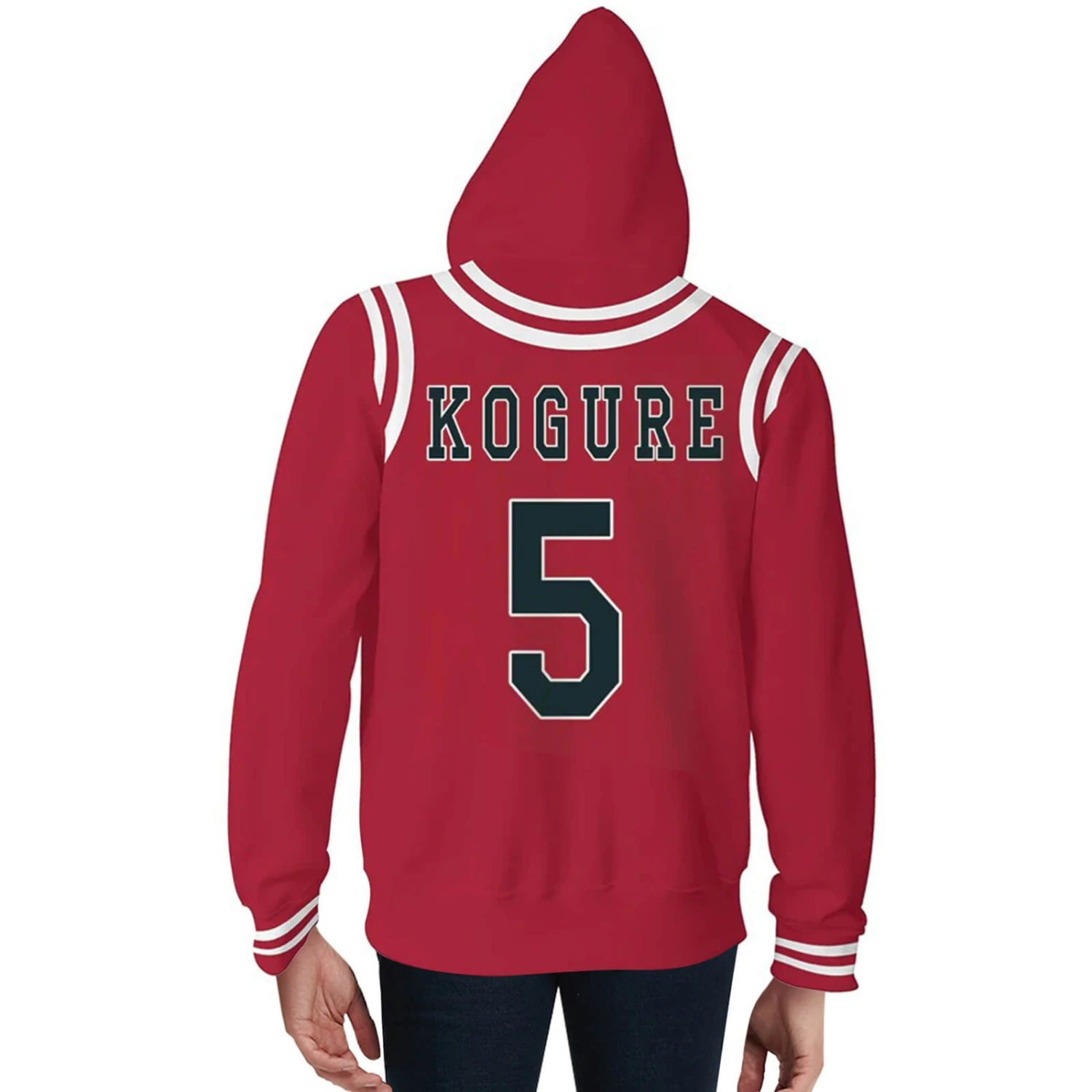 Slam Dunk Cosplay Costume Shohoku Zip-up Hoodie Unisex Hooded Sweatshirt For Adult 10 Slam Dunk Cosplay Costume Shohoku Zip-up Hoodie Unisex Hooded Sweatshirt For Adult - Image 10