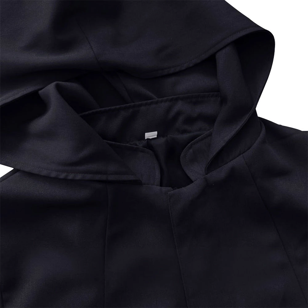 The Black Front Man Costume Kids And Adult Boss Cosplay Outfit With Hood And Gloves 7 The Black Front Man Costume Kids And Adult Boss Cosplay Outfit With Hood And Gloves - Image 7