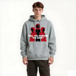 Mens Red Guard Costume Hooded Sweatshirt Game Player Pullover For Adult Daily Wear -Children Toys Sale squid game costume 5 de4f24aa f968 411d 9ad9 58348e37c31b