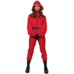 Adult Red Guard Costume Party Carnival Cosplay Outfit Set