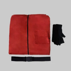 Adult Red Guard Costume Party Carnival Cosplay Outfit Set -Children Toys Sale squid game guard costume for women 7