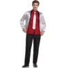 Mens Joker Costume Jared Leto Outfit Tops Pants Shirt And Accessories For Halloween Cosplay