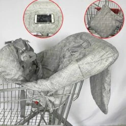 Baby Shopping Cart Seat Cushion Toddler Chair Cushion Travel Portable Mat -Children Toys Sale toddlershoopingcartcushion 8