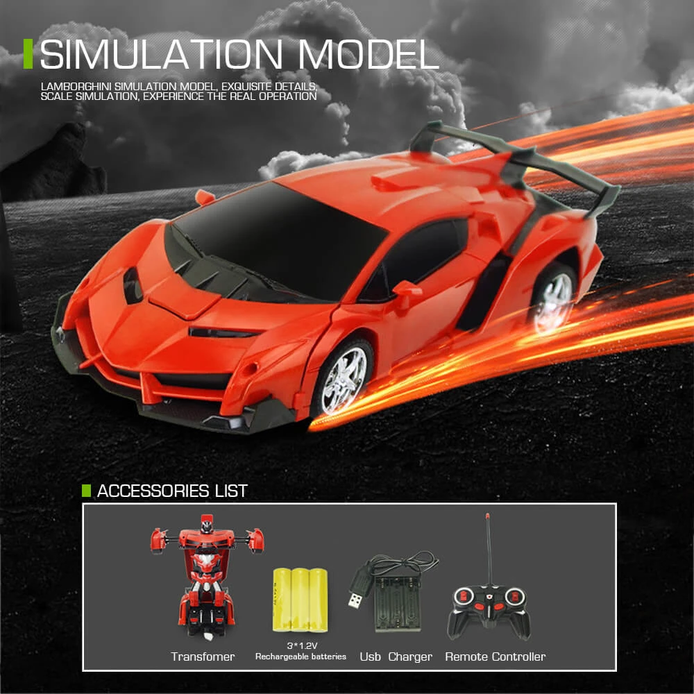 Kids Gesture Sensor Robot RC Car 2 In 1 Toys Kids Remote Control Cars 10 Kids Gesture Sensor Robot RC Car 2 In 1 Toys Kids Remote Control Cars - Image 10