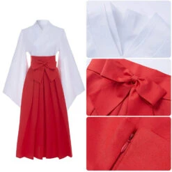 Adult Utahime Lori Costume JJK White Kimono Full Set For Halloween Cosplay -Children Toys Sale utahime lori costume 7