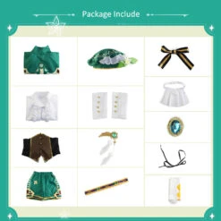 Teens And Adult Venti Cosplay Costume Venti Dress Up Full Set For Halloween Party -Children Toys Sale venti costume