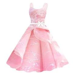 Adult Glinda Costume Wicked 2021 Character Glinda Cosplay Dress Party Halloween Costume -Children Toys Sale wicked 2024 glinda costume 4