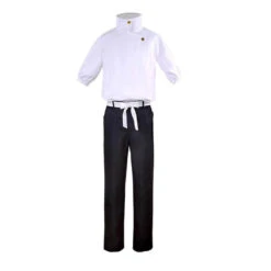 Adult Yuta Okkotsu Costume White JJK Cosplay Outfit Shirt Pants And Belt Full Set -Children Toys Sale yata okkotsu costume