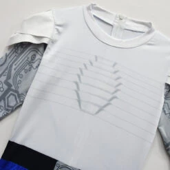 Kids A-Spen Alien Costume Halloween Cosplay Jumpsuit Vest Full Set For Boys Girls -Children Toys Sale zombies 3 alien A Spen costume 1